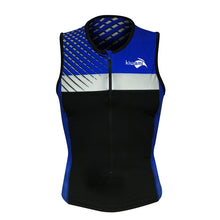 Load image into Gallery viewer, PRIMA 2 TRI TOP- BLACK/BLUE
