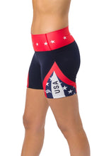 Load image into Gallery viewer, WOMEN'S RIO USA TRI SHORTS
