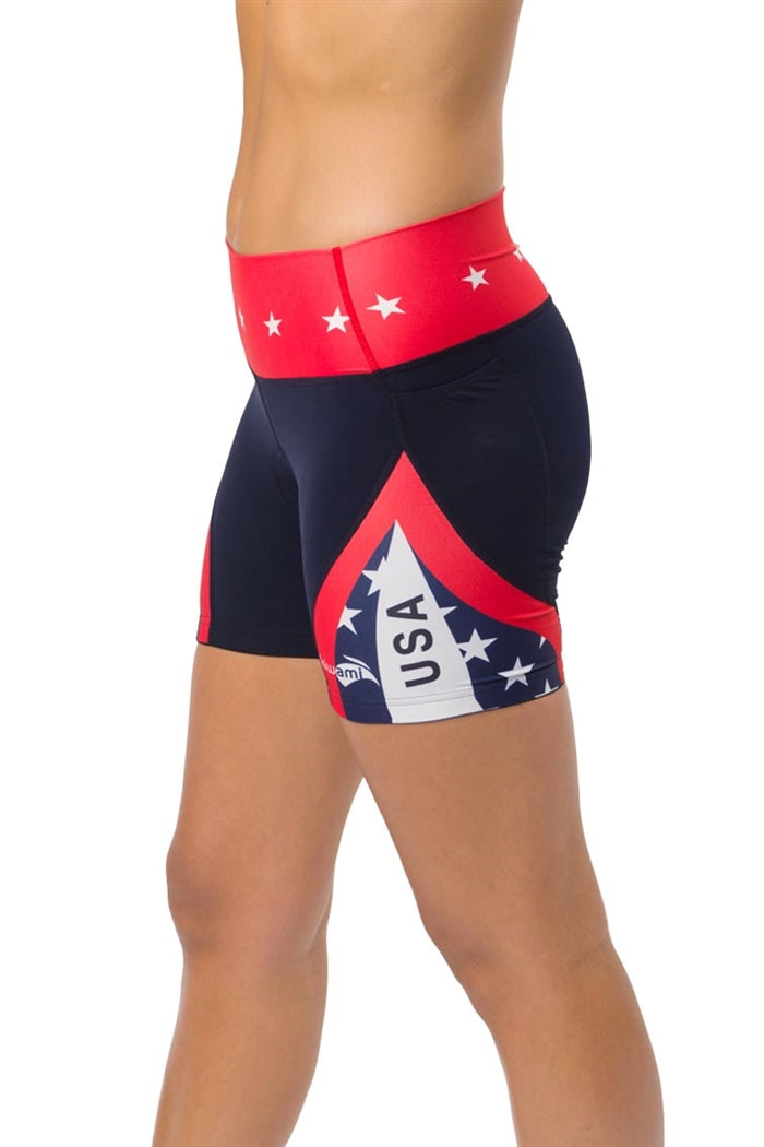 WOMEN'S RIO USA TRI SHORTS