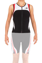 Load image into Gallery viewer, RIO TRI TOP BLACK RED WHITE
