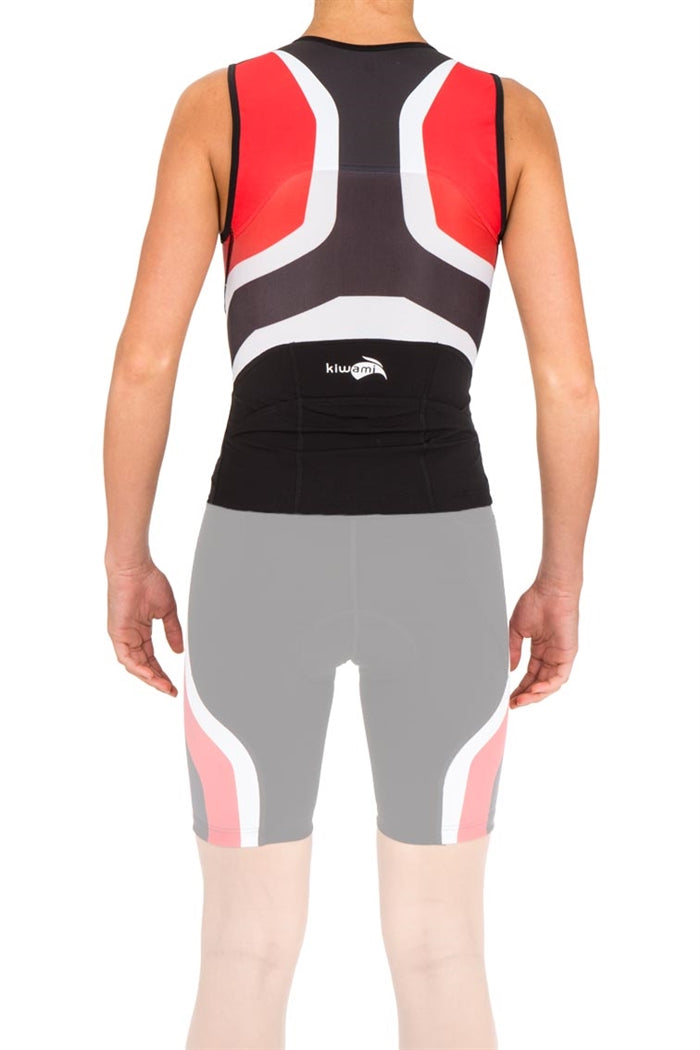 RIO TRI TOP BLACK RED WHITE