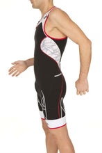 Load image into Gallery viewer, SPIDER LD1 TRISUIT- BLACK/RED/WHITE
