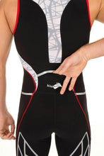Load image into Gallery viewer, SPIDER LD1 TRISUIT- BLACK/RED/WHITE
