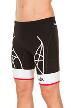 Load image into Gallery viewer, SPIDER TRI SHORTS- BLACK/RED/WHITE
