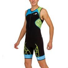 Load image into Gallery viewer, SPIDER LD1 TRISUIT- LIME
