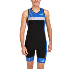 Load image into Gallery viewer, PRIMA 2 RACE TRISUIT- BLACK/BLUE
