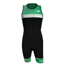 Load image into Gallery viewer, PRIMA 2 RACE TRISUIT- BLACK/GREEN
