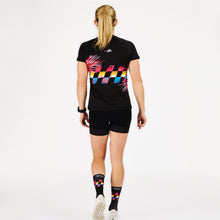 Load image into Gallery viewer, WOMEN'S RUNNING TEE-SHIRT FINISHER BLACK
