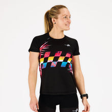 Load image into Gallery viewer, WOMEN'S RUNNING TEE-SHIRT FINISHER BLACK
