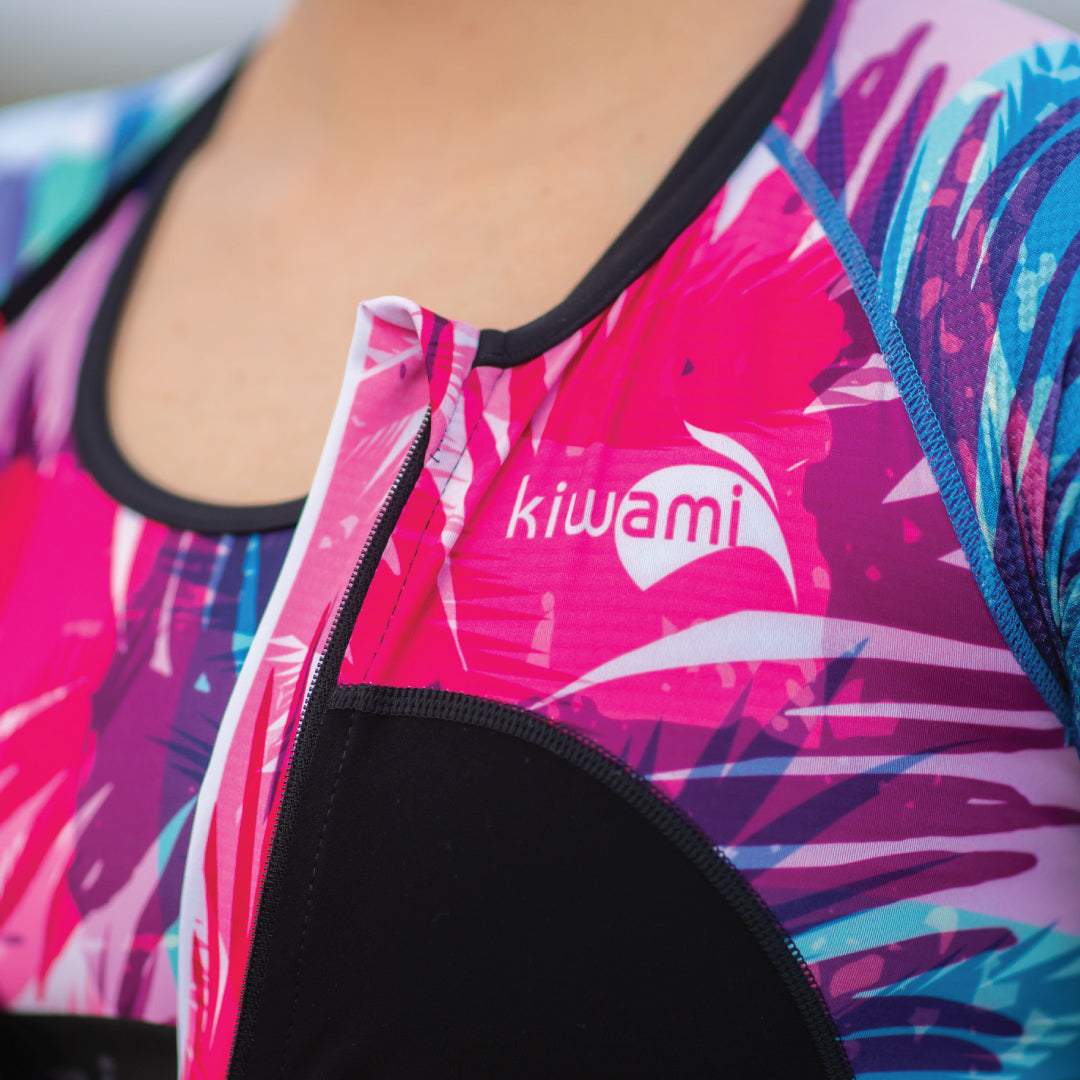 Kiwami Triathlon North America - Women's Sport Bra Tropik
