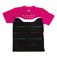 Load image into Gallery viewer, WOMEN'S SHORT SLEEVE TEE SHIRT RACING TEAM PINK
