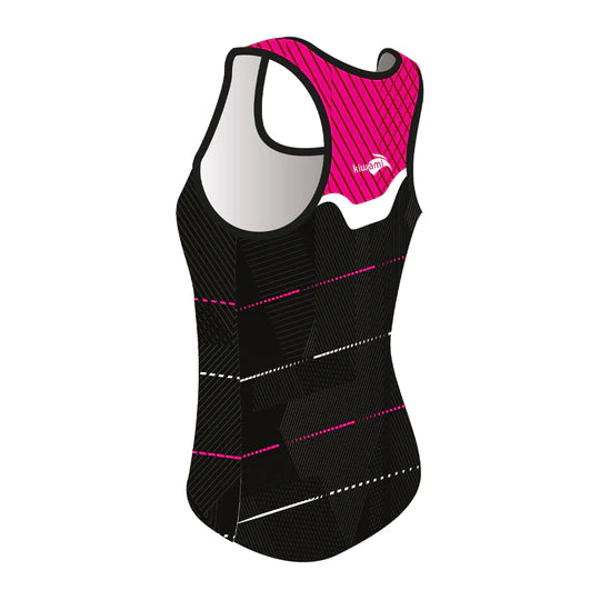 WOMEN'S RUNNING TANK RACING TEAM PINK