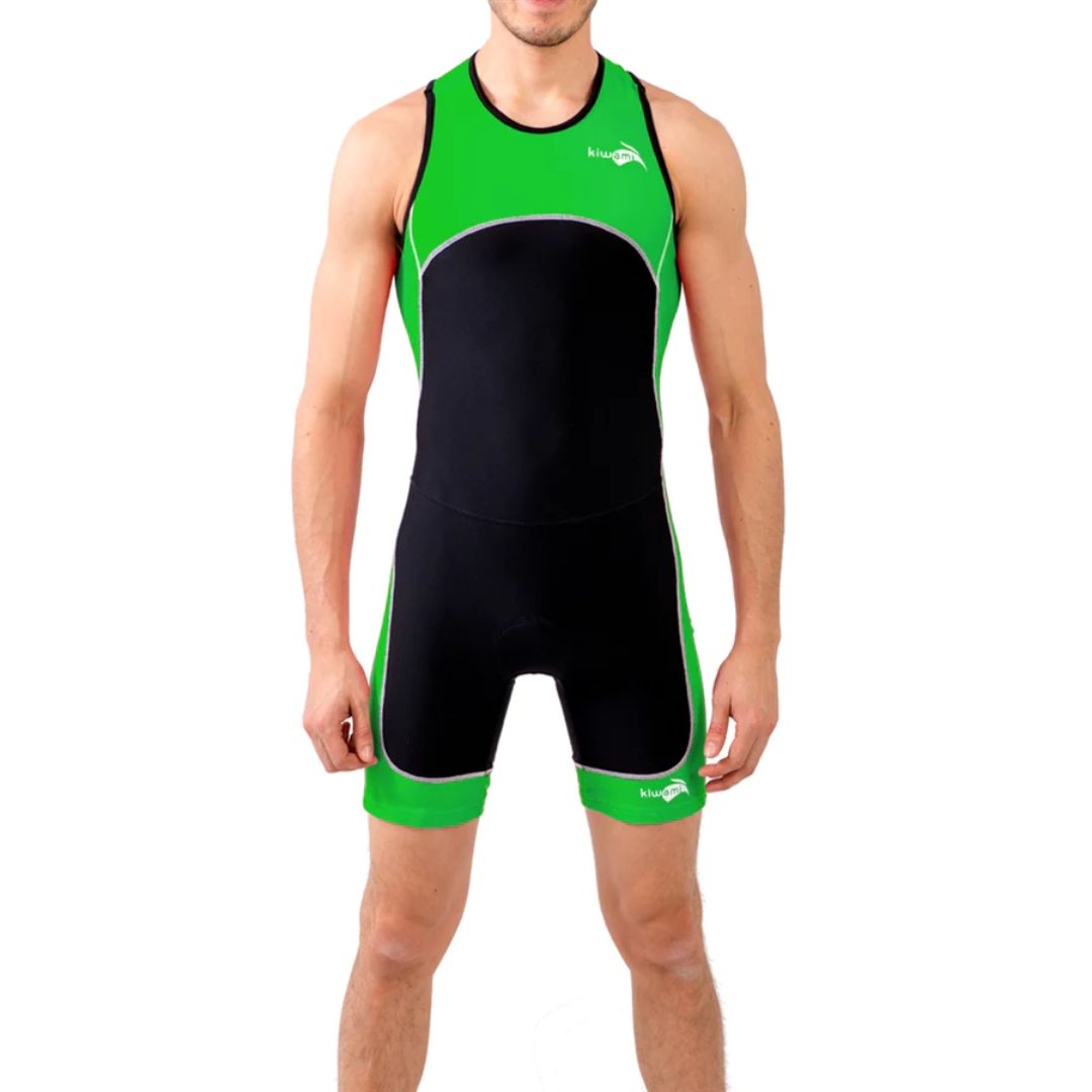 PRIMA RACE TRISUIT BLACK GREEN YELLOW