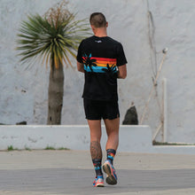 Load image into Gallery viewer, RUNNING TEE-SHIRT MALIBU BLACK
