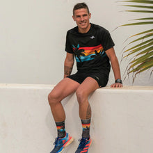 Load image into Gallery viewer, RUNNING TEE-SHIRT MALIBU BLACK
