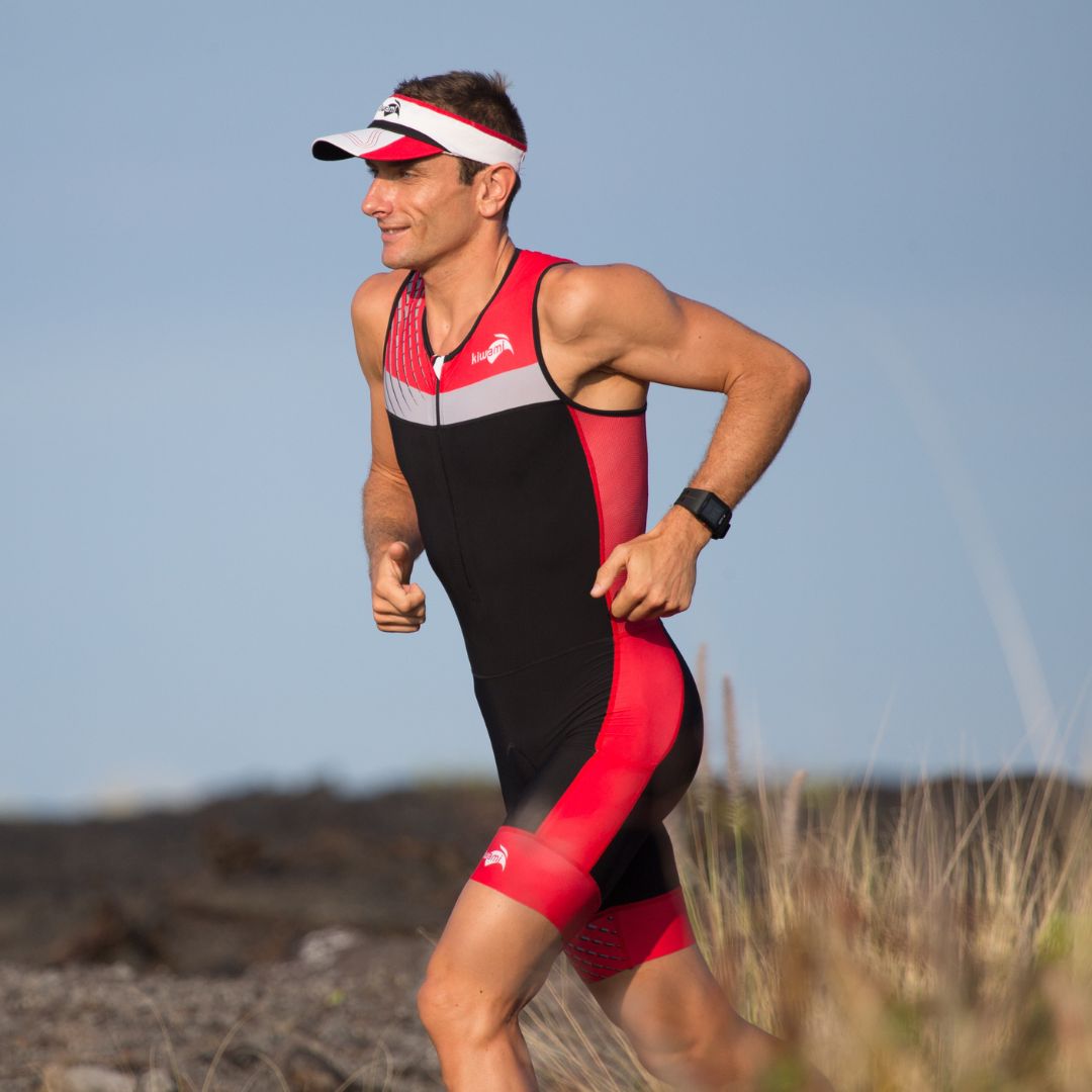 PRIMA 2 LD TRISUIT- BLACK/RED