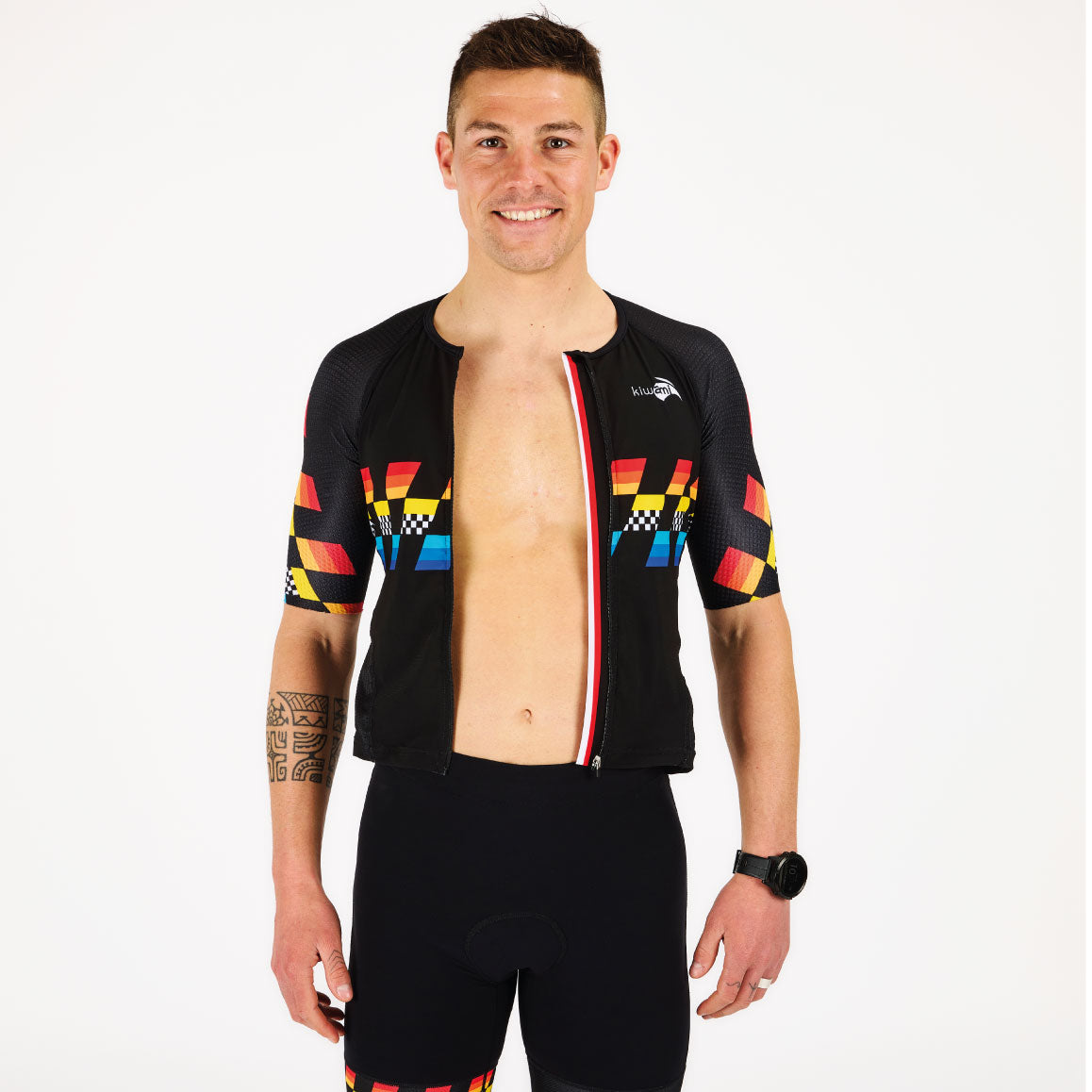 HIRANGA AERO TRISUIT FINISHER BLACK