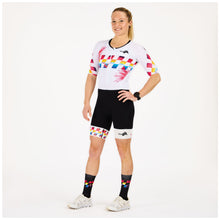Load image into Gallery viewer, WOMEN'S HIRANGA AERO TRISUIT - FINISHER WHITE
