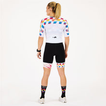 Load image into Gallery viewer, WOMEN'S HIRANGA AERO TRISUIT - FINISHER WHITE
